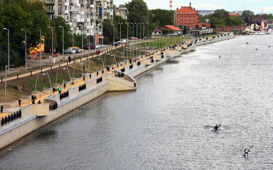 Admiral Tributs Embankment opens in Kaliningrad