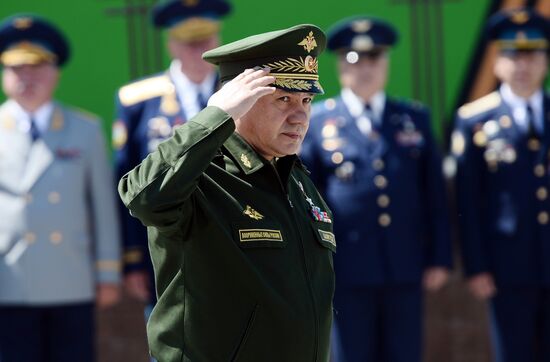 Defense Minister Sergei Shoigu's visit to 7th Guards Airborne-Assault Red Banner Division