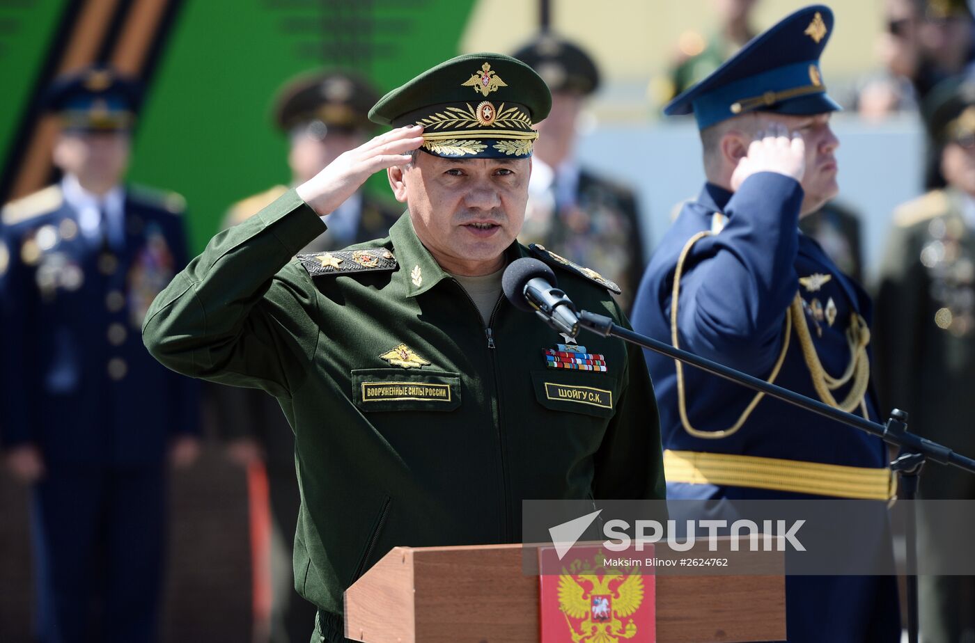 Defense Minister Sergei Shoigu's visit to 7th Guards Airborne-Assault Red Banner Division