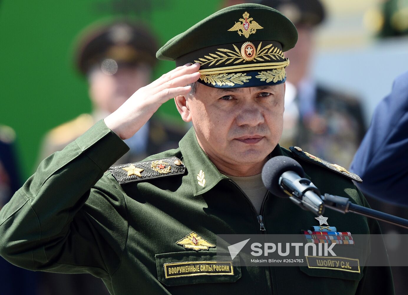 Defense Minister Sergei Shoigu's visit to 7th Guards Airborne-Assault Red Banner Division