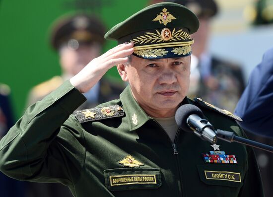 Defense Minister Sergei Shoigu's visit to 7th Guards Airborne-Assault Red Banner Division