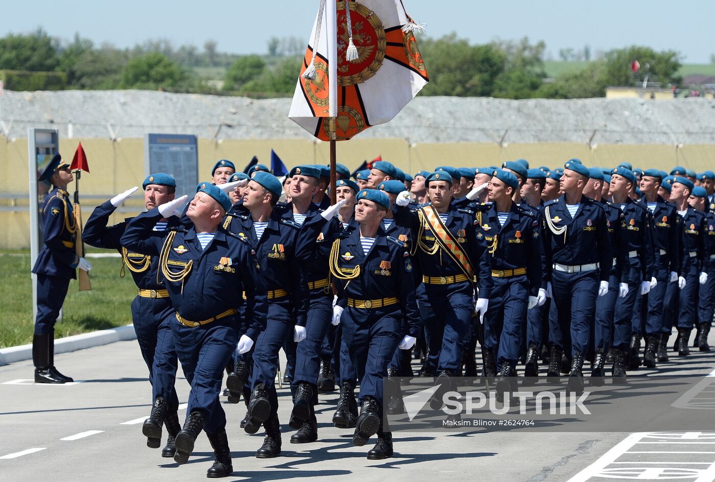 Defense Minister Sergei Shoigu's visit to 7th Guards Airborne-Assault Red Banner Division