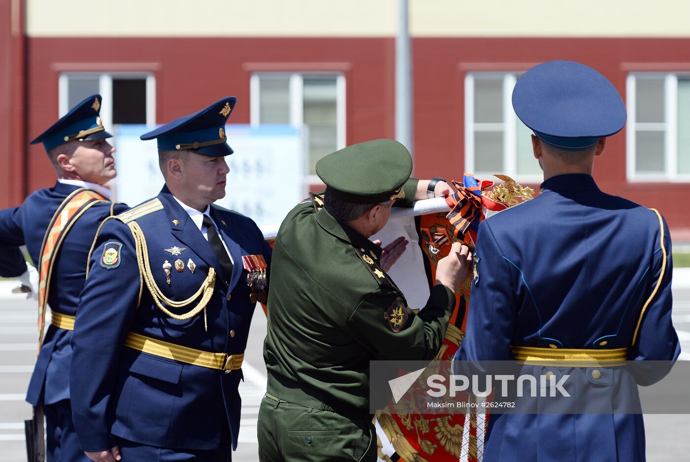 Defense Minister Sergei Shoigu's working visit to Novorossiisk