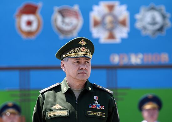 Defense Minister Sergei Shoigu's working visit to Novorossiisk