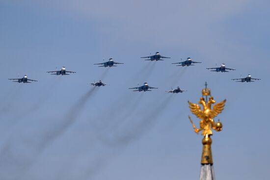 Military parade to mark 70th anniversarey of Victory in 1941-1945 Great Patriotic War
