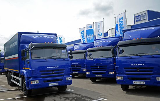 Russian Post receives KAMAZ trucks