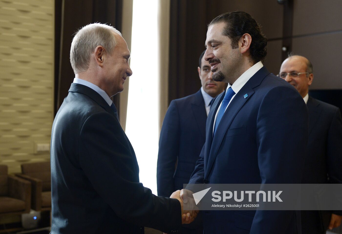 President Vladimir Putin meets with Omsk Region Governor Vladimir Nazarov