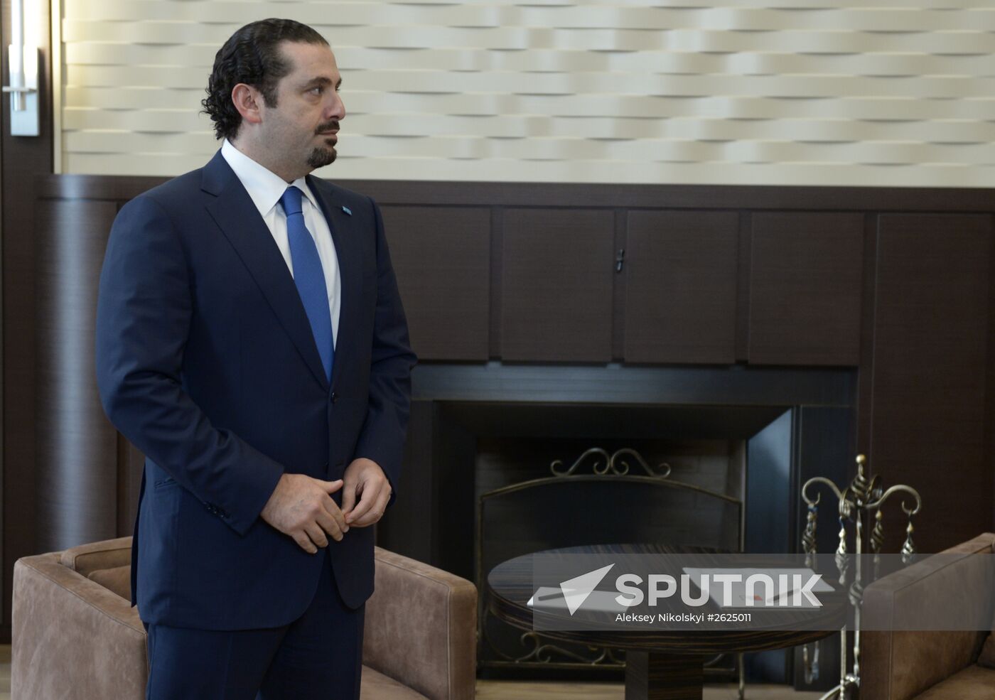 President Putin meets with with Saad Hariri, leader of Al-Mustaqbal