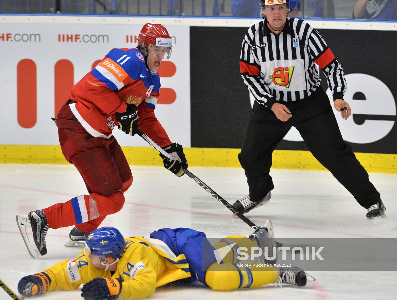 Ice Hockey World Championship 2015. Sweden vs. Russia