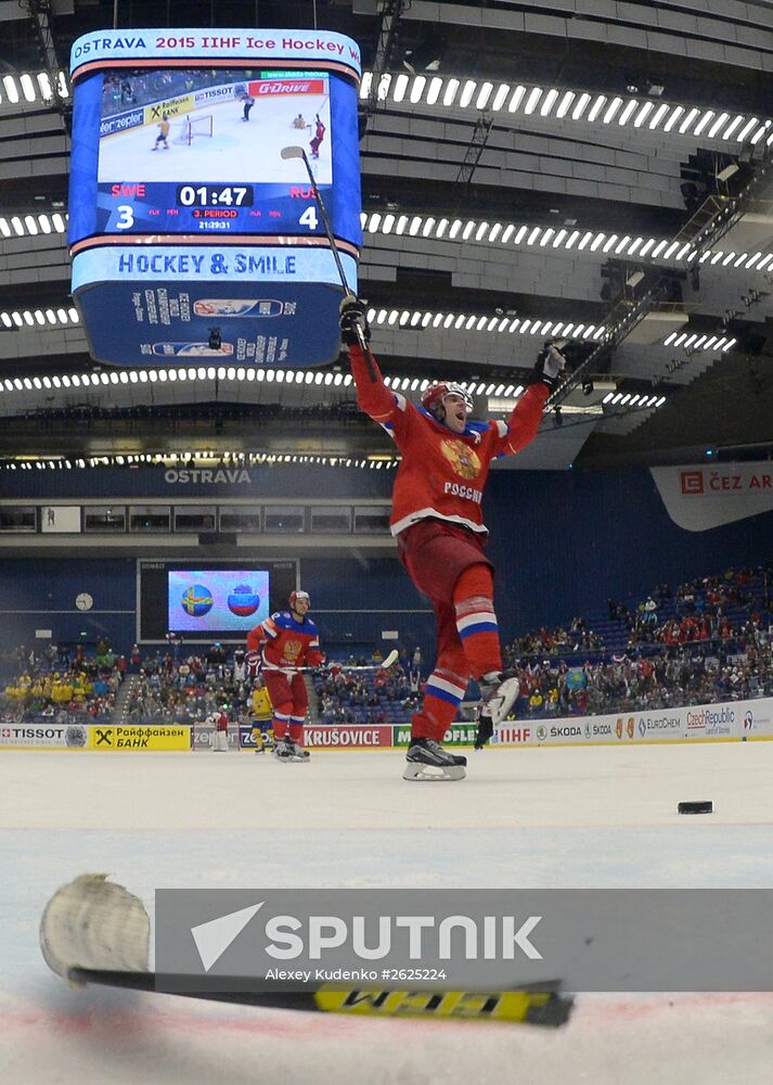 Ice Hockey World Championship 2015. Sweden vs. Russia
