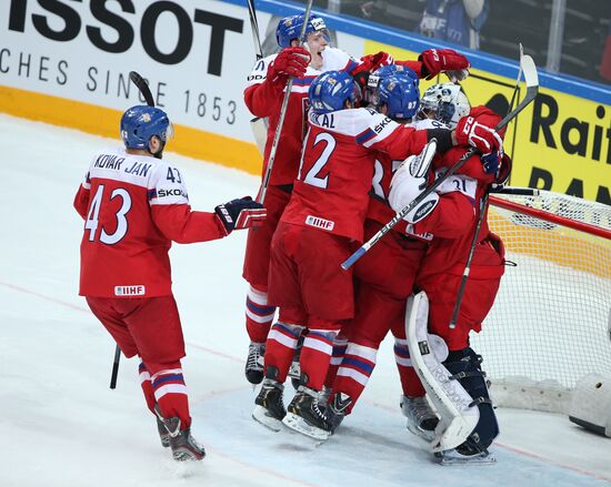 Ice Hockey World Championship 2015. Finland vs. Czech Republic