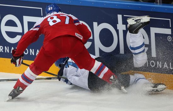 2015 IIHF Ice Hockey World Championship. Finland vs. Czech Republic
