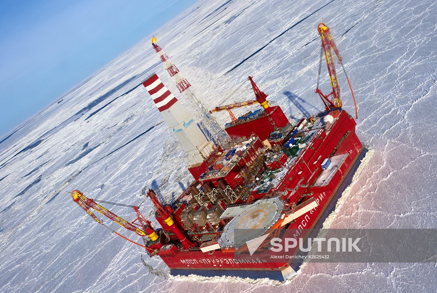 Prirazlomnaya offshore oil platform