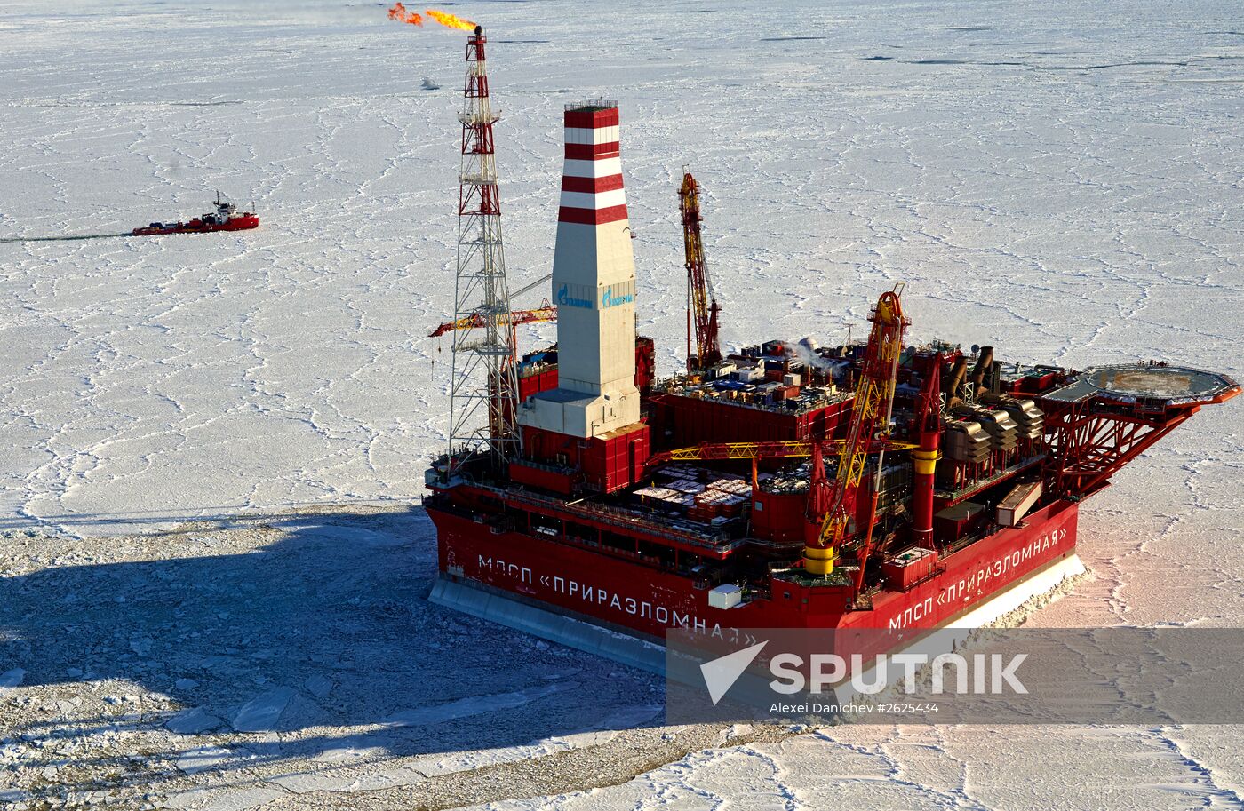 Prirazlomnaya offshore oil platform