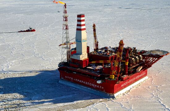 Prirazlomnaya offshore oil platform
