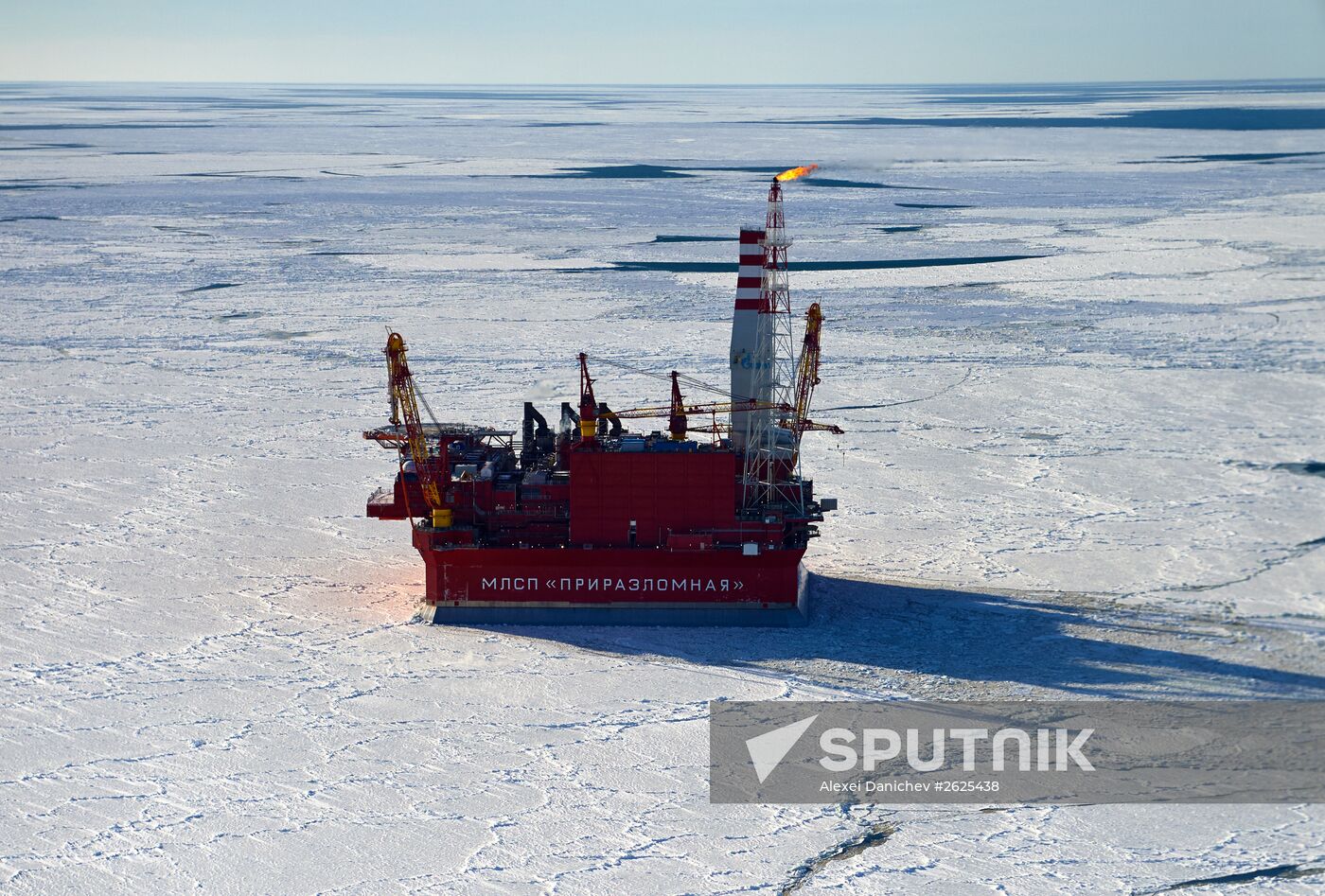 Prirazlomnaya offshore oil platform