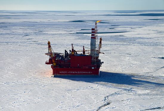 Prirazlomnaya offshore oil platform