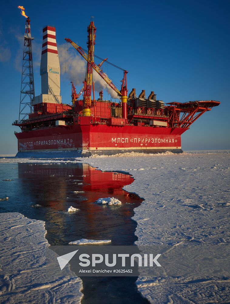 Prirazlomnaya offshore oil platform