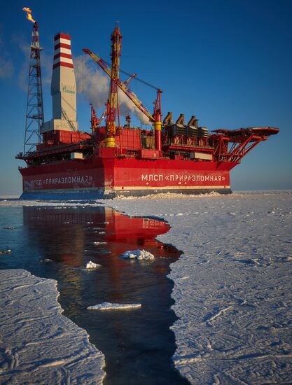 Prirazlomnaya offshore oil platform