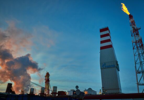 Prirazlomnaya offshore oil platform