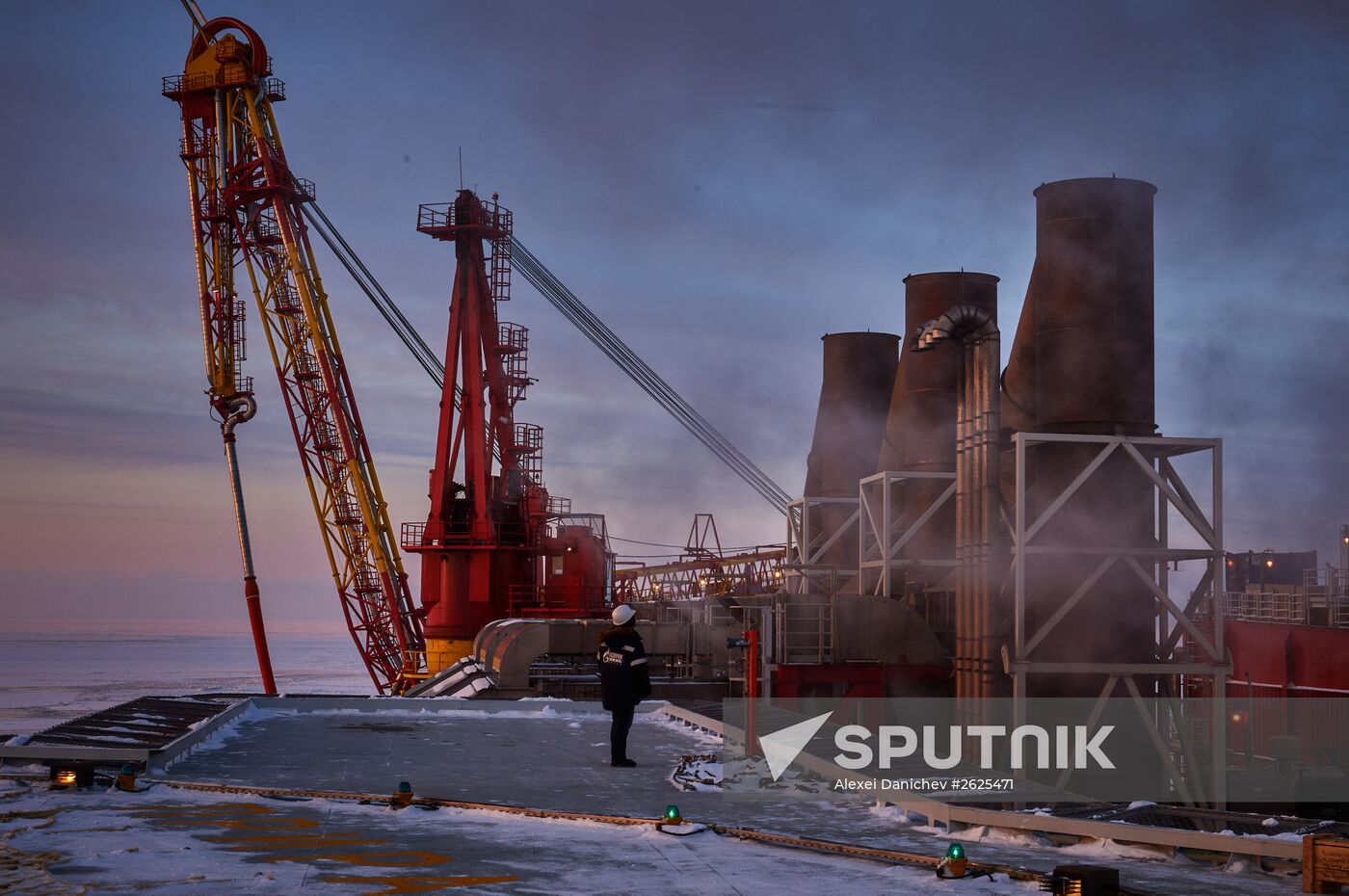 Prirazlomnaya offshore oil platform