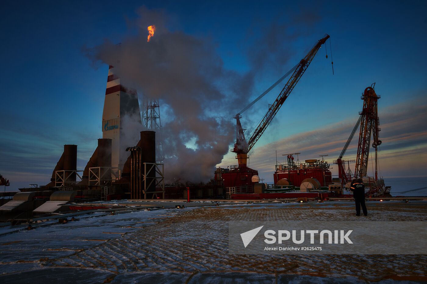 Prirazlomnaya offshore oil platform