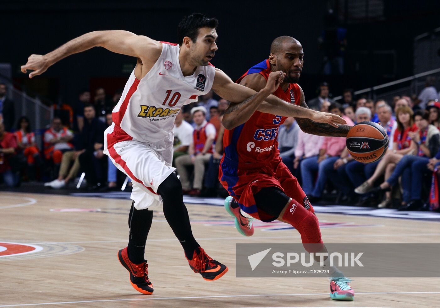 Basketball. Euroleague Final Four. CSKA vs Olympiacos