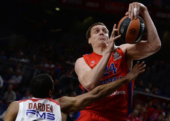 Basketball. Euroleague Final Four. CSKA vs Olympiacos