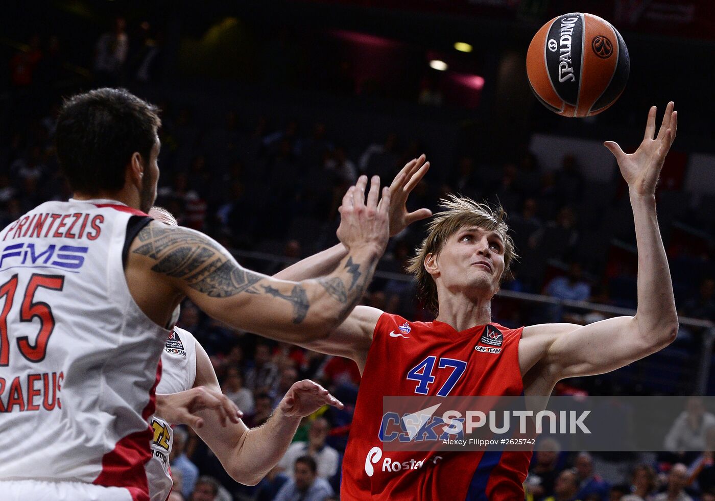 Basketball. Euroleague Final Four. CSKA vs Olympiacos