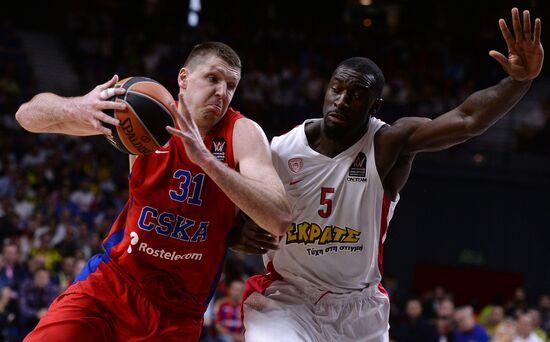 Basketball. Euroleague Final Four. CSKA vs Olympiacos