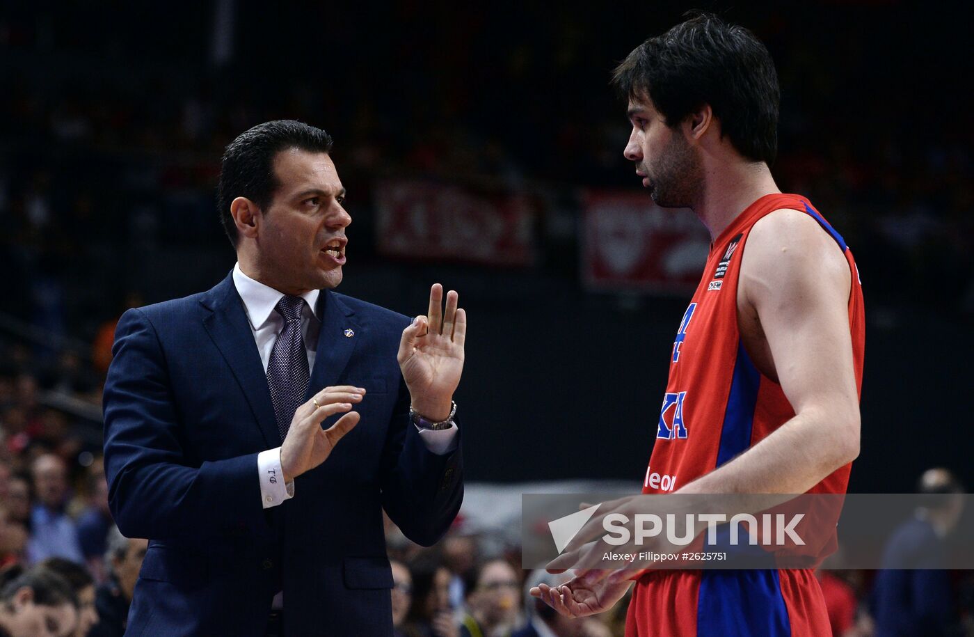 Basketball. Euroleague Final Four. CSKA vs Olympiacos