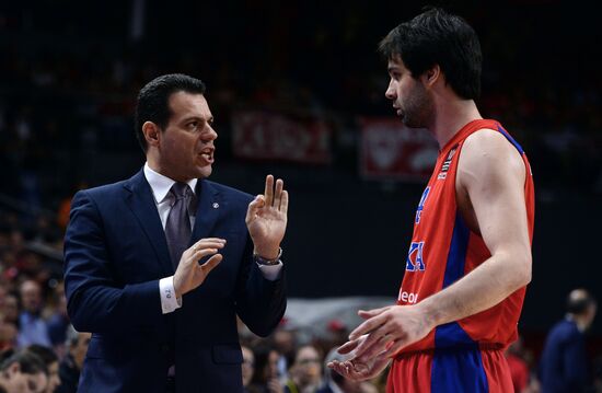 Basketball. Euroleague Final Four. CSKA vs Olympiacos