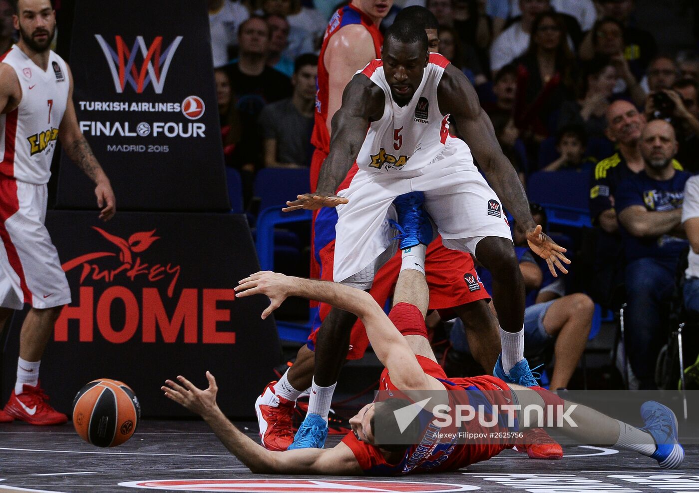 Basketball. Euroleague Final Four. CSKA vs Olympiacos