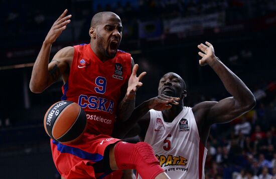 Basketball. Euroleague Final Four. CSKA vs Olympiacos