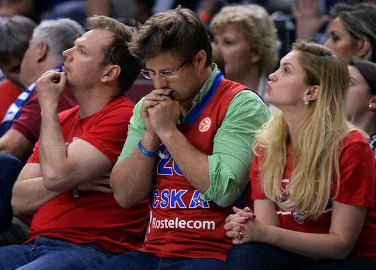Basketball. Euroleague Final Four. CSKA vs Olympiacos