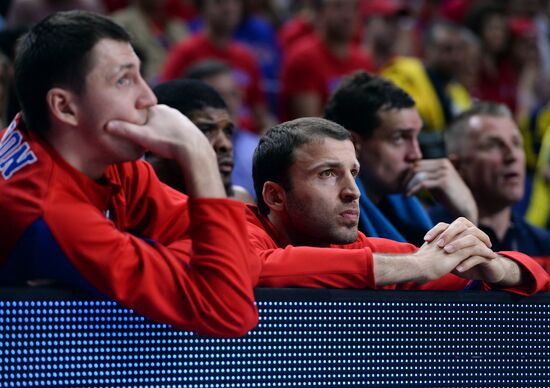 Basketball. Euroleague Final Four. CSKA vs Olympiacos
