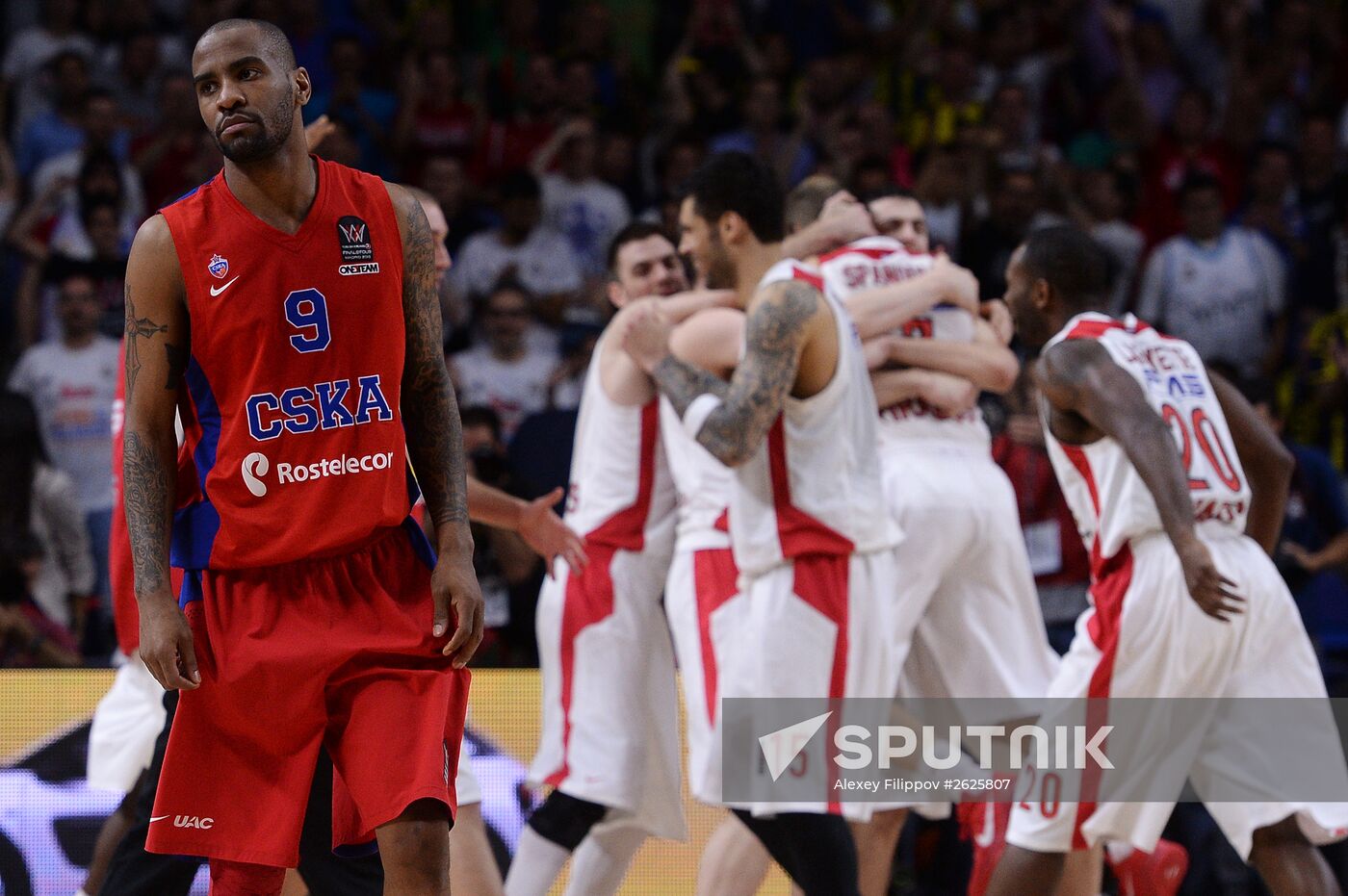 Basketball. Euroleague Final Four. CSKA vs Olympiacos