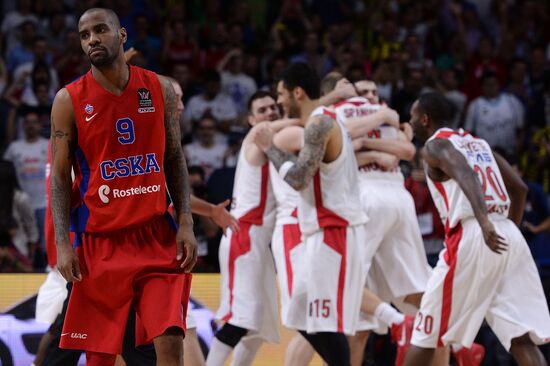 Basketball. Euroleague Final Four. CSKA vs Olympiacos