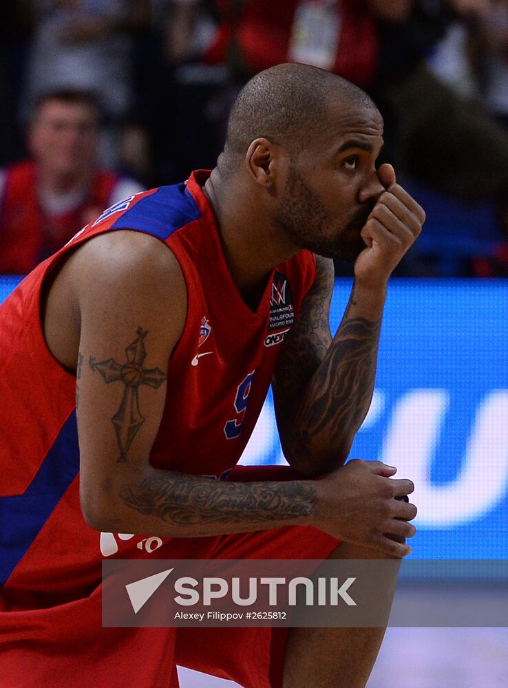Basketball. Euroleague Final Four. CSKA vs Olympiacos