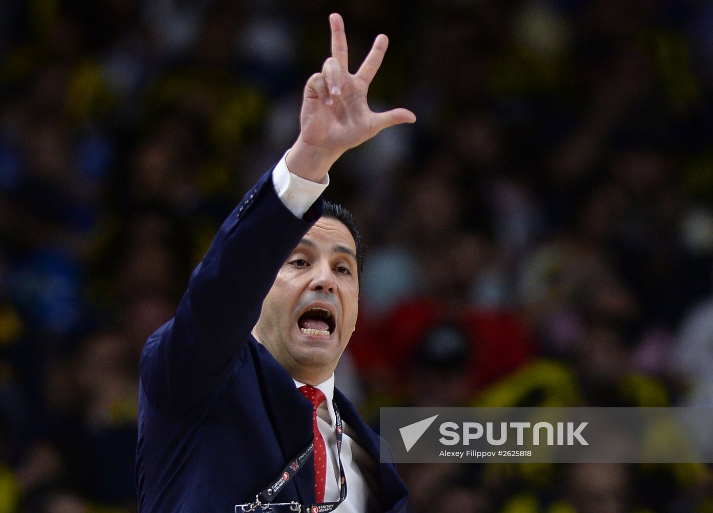 Basketball. Euroleague Final Four. CSKA vs Olympiacos