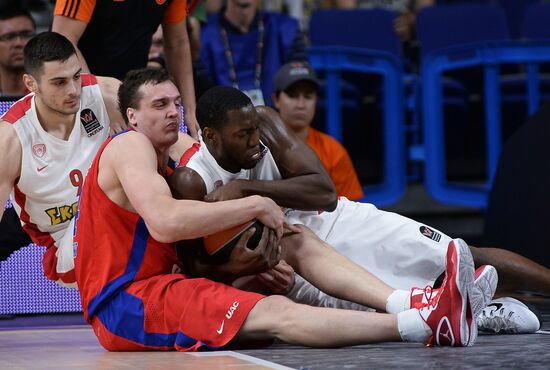 Basketball. Euroleague Final Four. CSKA vs Olympiacos