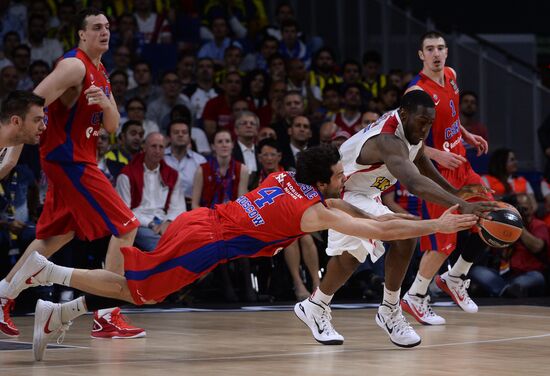 Basketball. Euroleague Final Four. CSKA vs Olympiacos