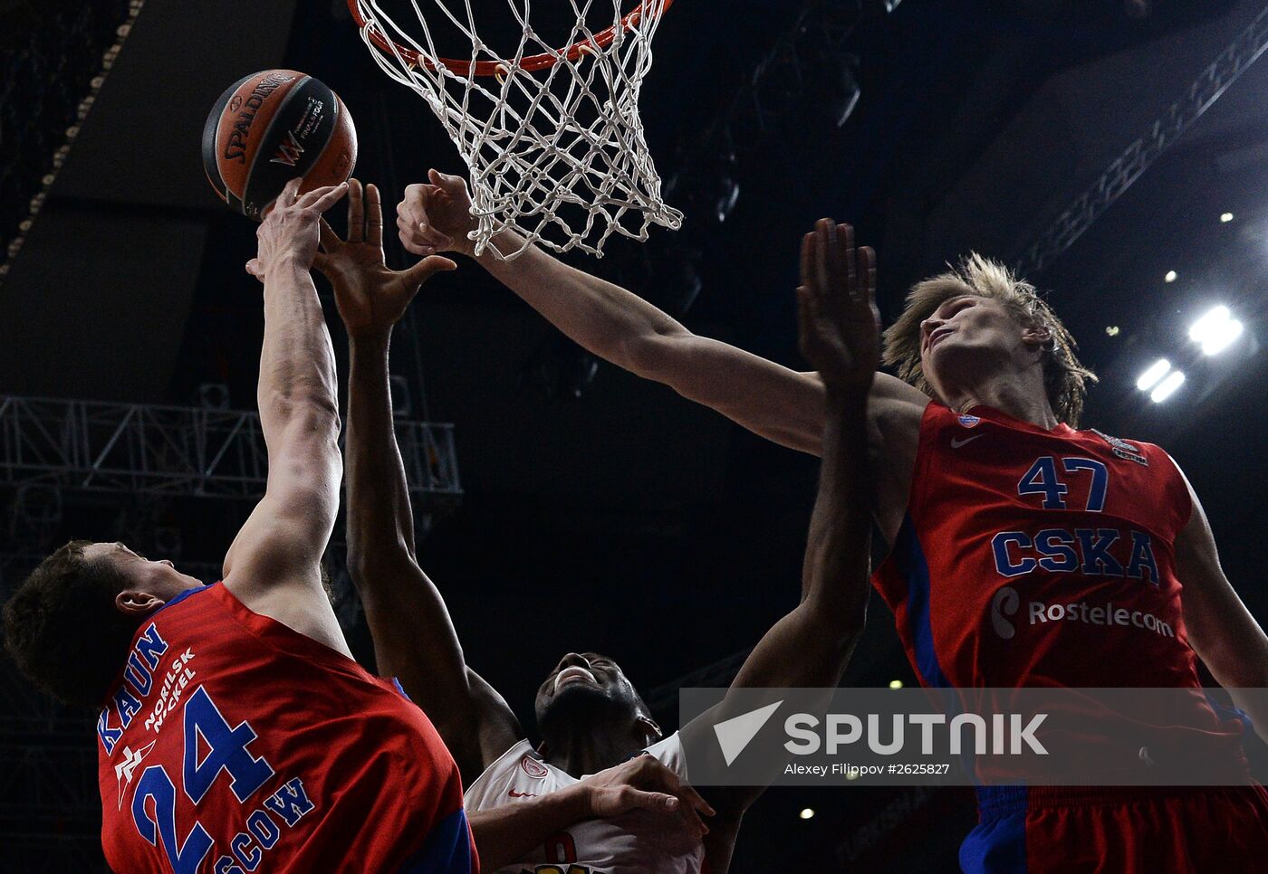 Basketball. Euroleague Final Four. CSKA vs Olympiacos