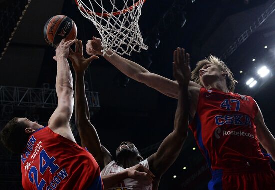 Basketball. Euroleague Final Four. CSKA vs Olympiacos