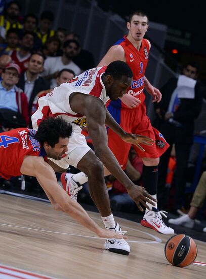 Basketball. Euroleague Final Four. CSKA vs Olympiacos