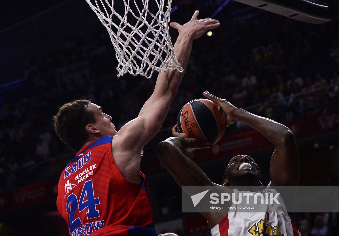 Basketball. Euroleague Final Four. CSKA vs Olympiacos