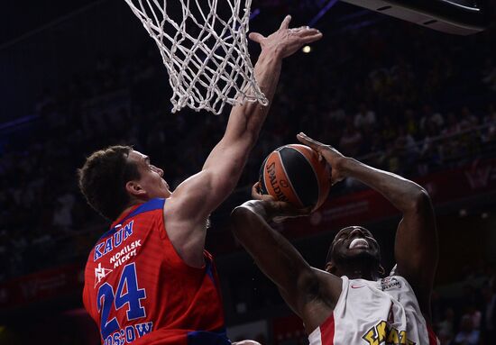 Basketball. Euroleague Final Four. CSKA vs Olympiacos