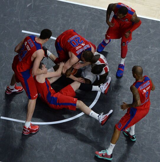 Basketball. Euroleague Final Four. CSKA vs Olympiacos