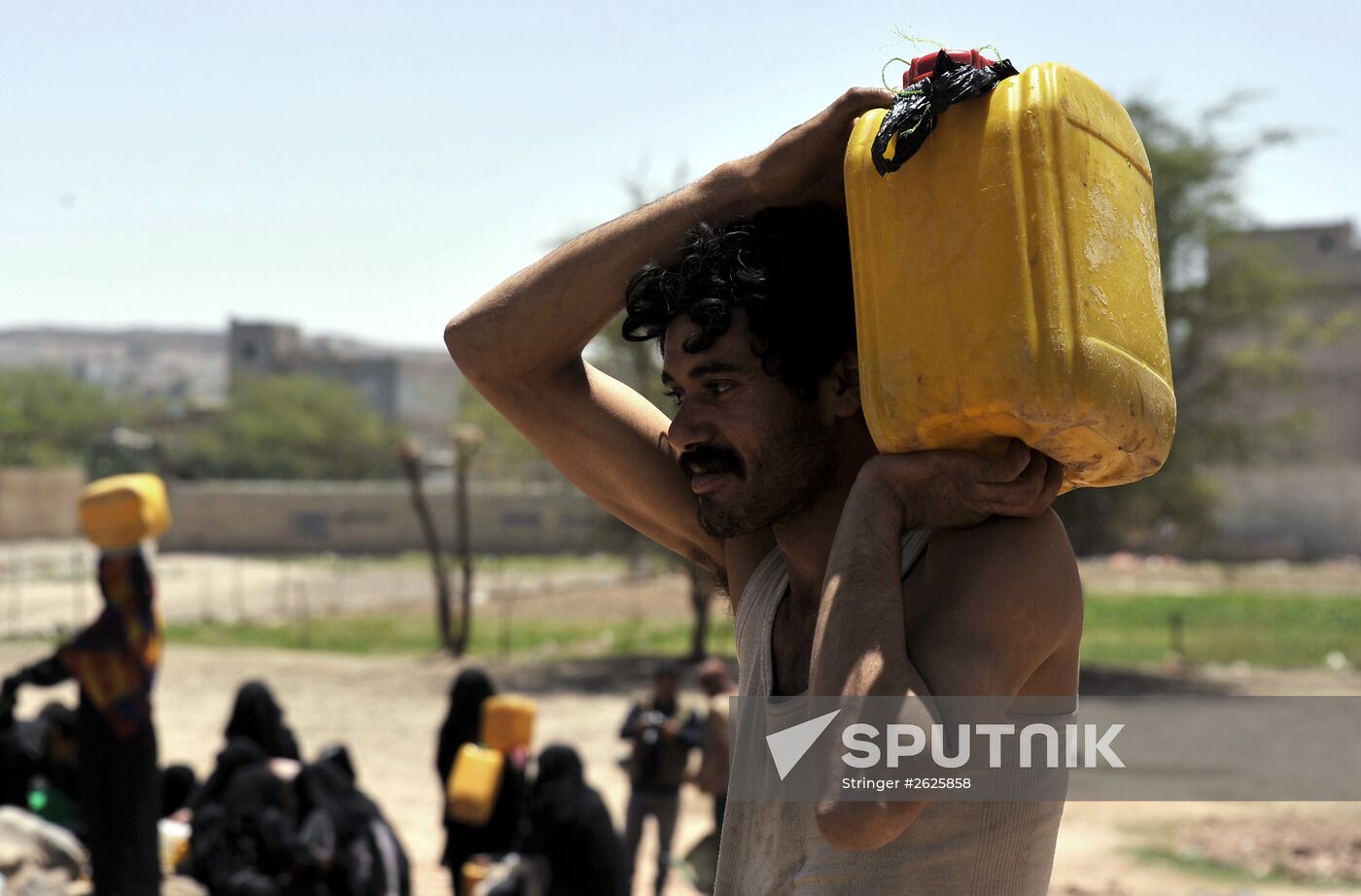 Shortage of drinking water in Sana'a, Yemen