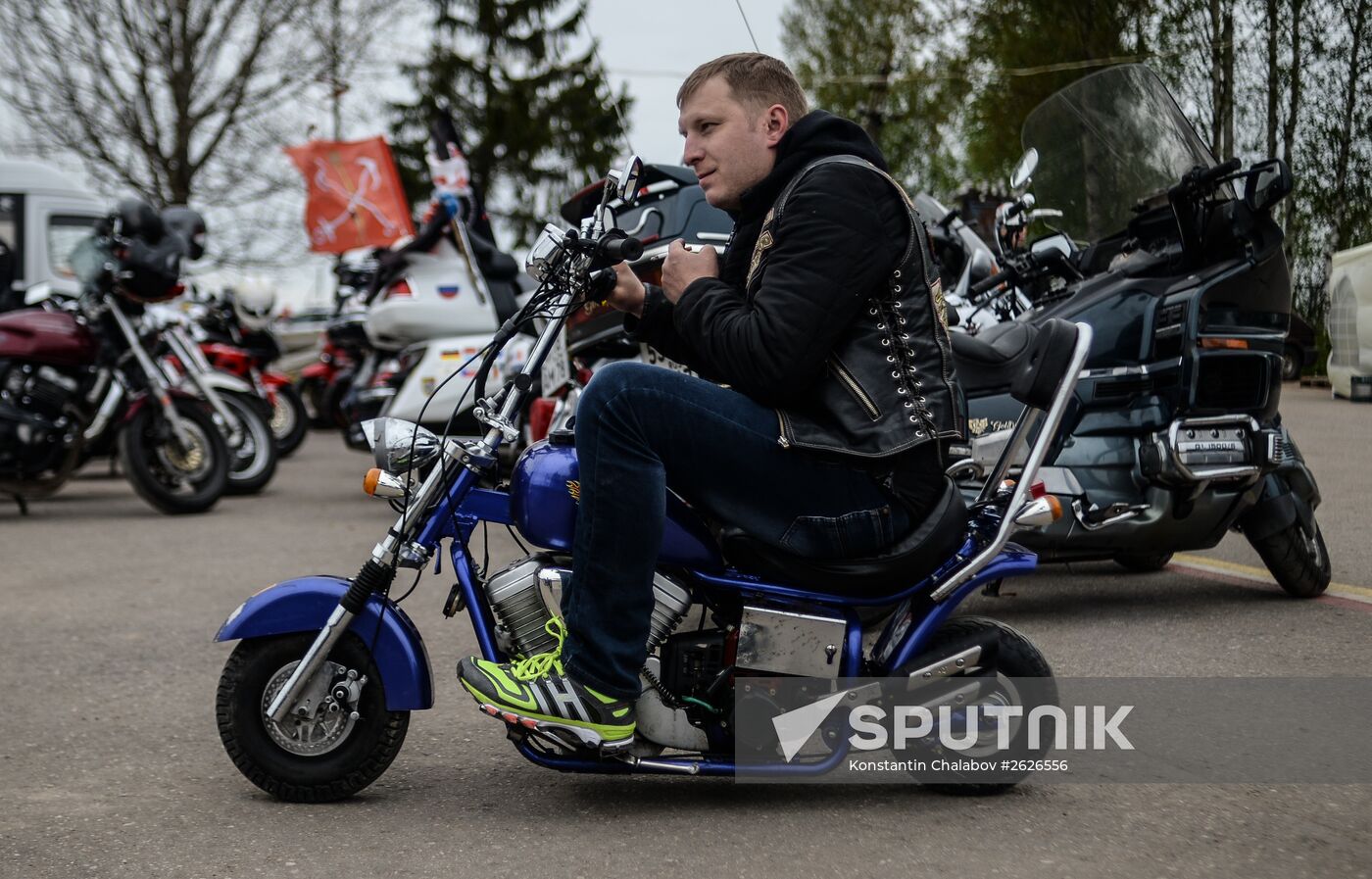 Motorcycle season opens in Veliky Novgorod